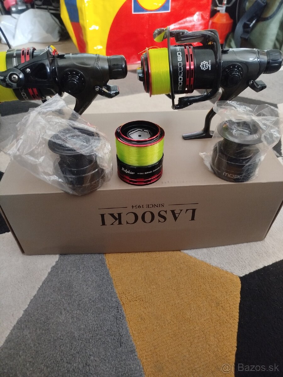 Predám navijaky Delphin MODECO 60 Feeder (Baitrunner)