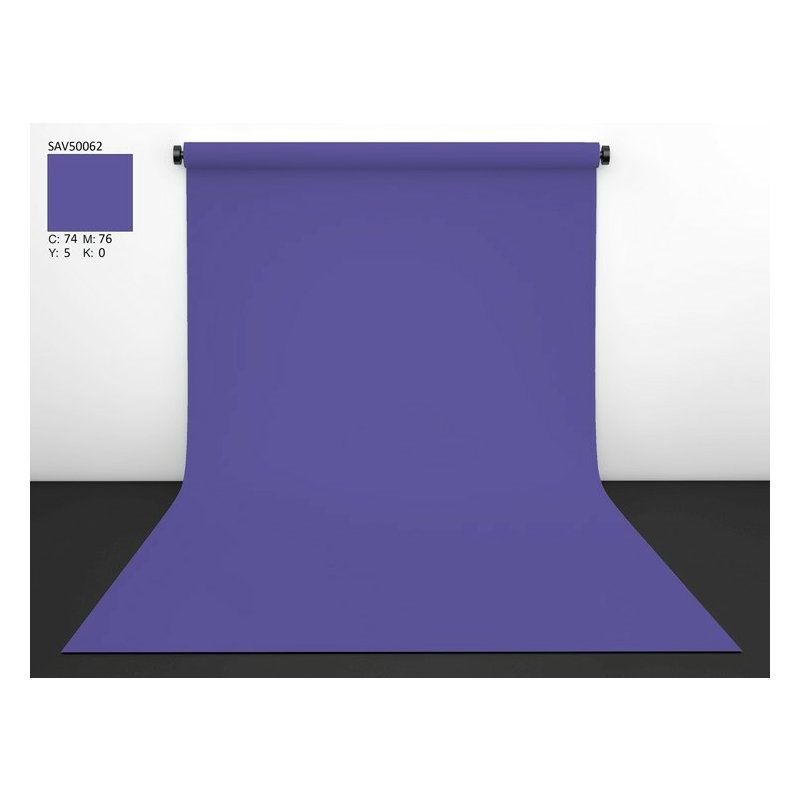 Papierové fotopozadie PURPLE (fialová) 2,72 x 11m, Savage