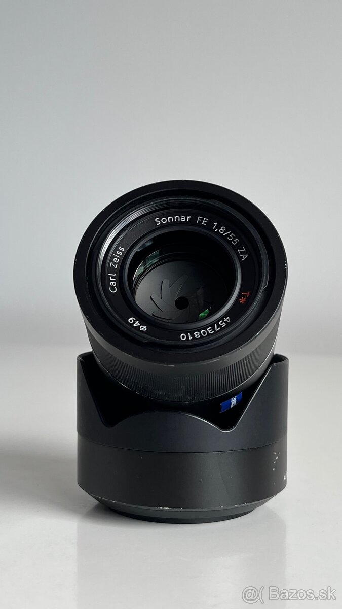 Carl Zeiss Sonnar T FE 55mm f/1.8 ZA + UV filter + slnečná c