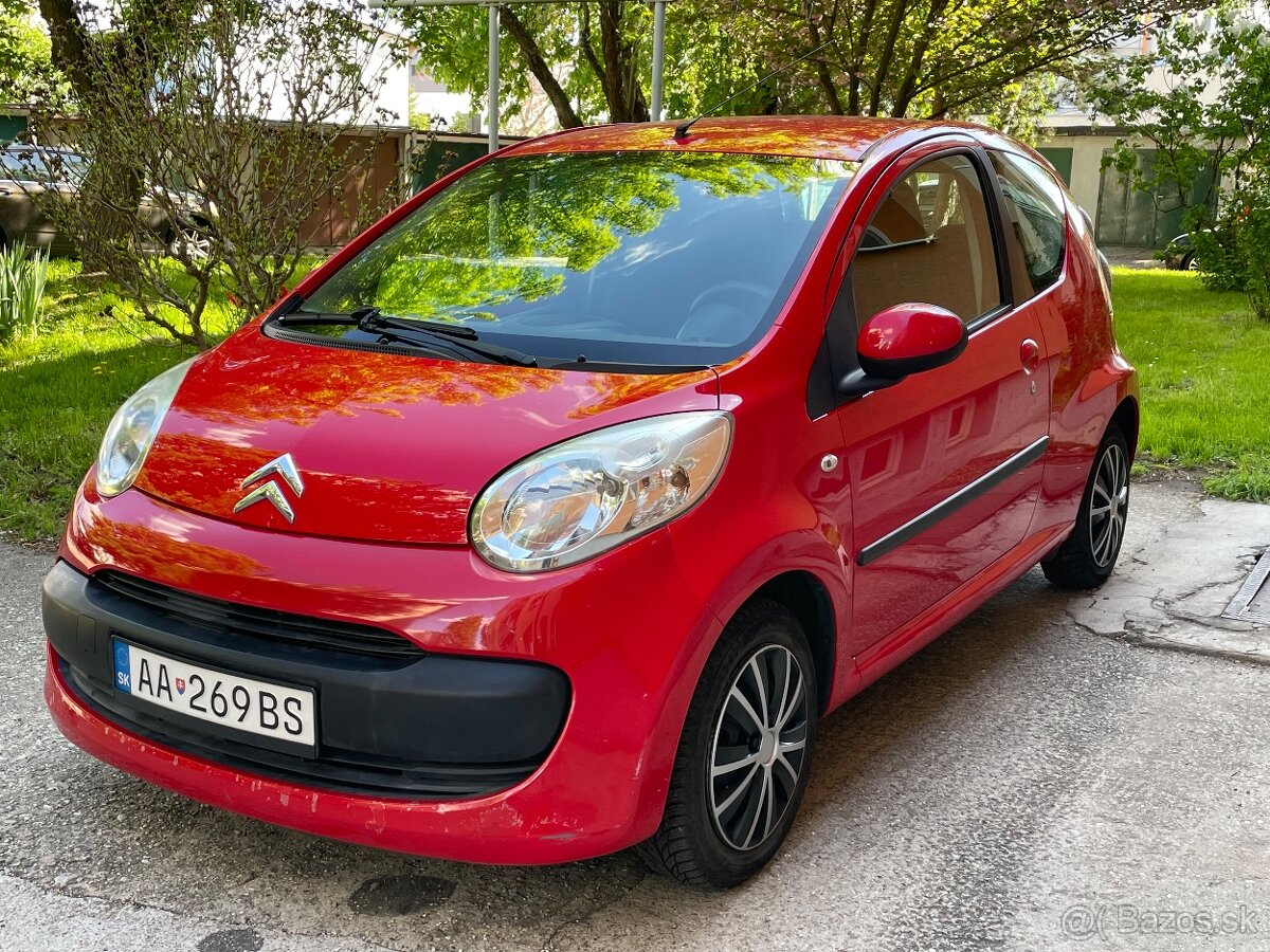 Citroen C1 1.0, Rok 2008, kúpené v SR