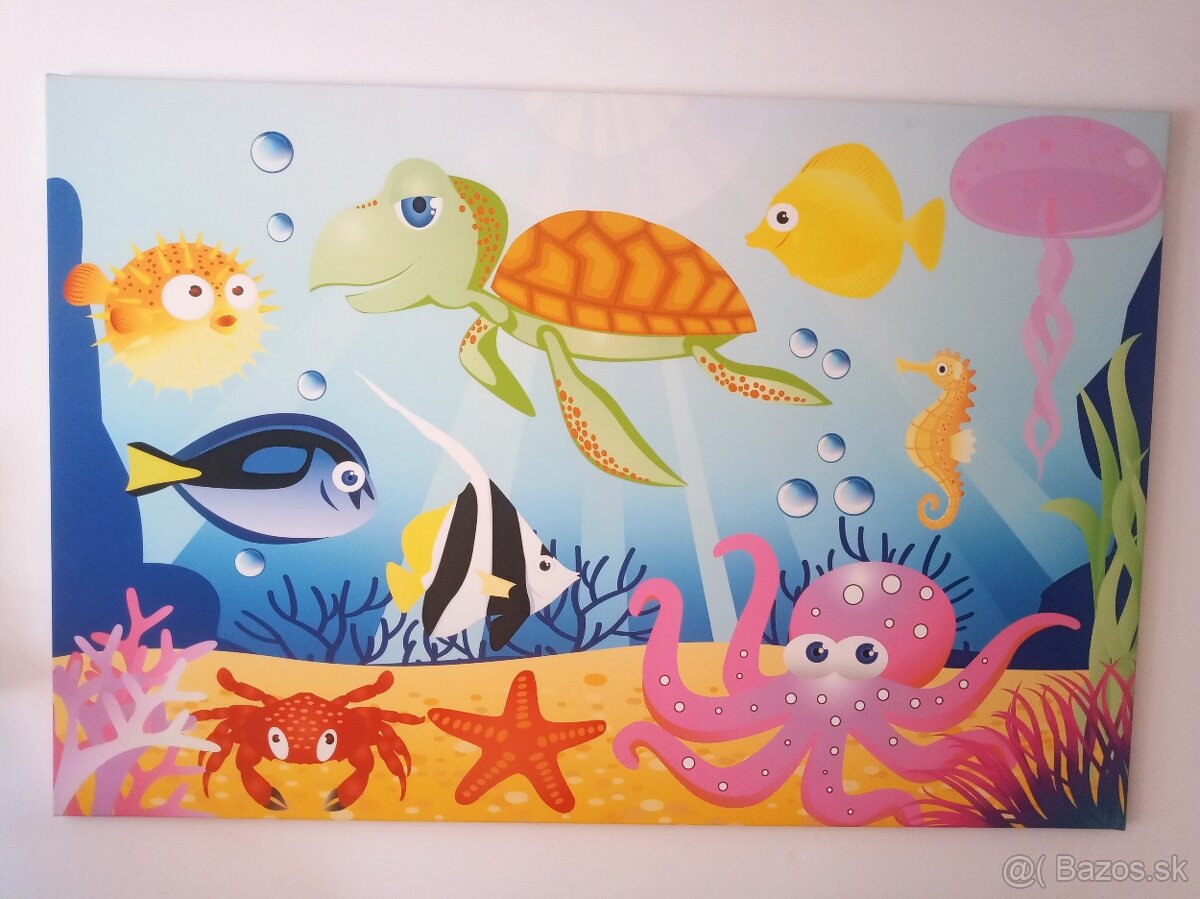 3D obraz Podmorský svet 120x80 cm