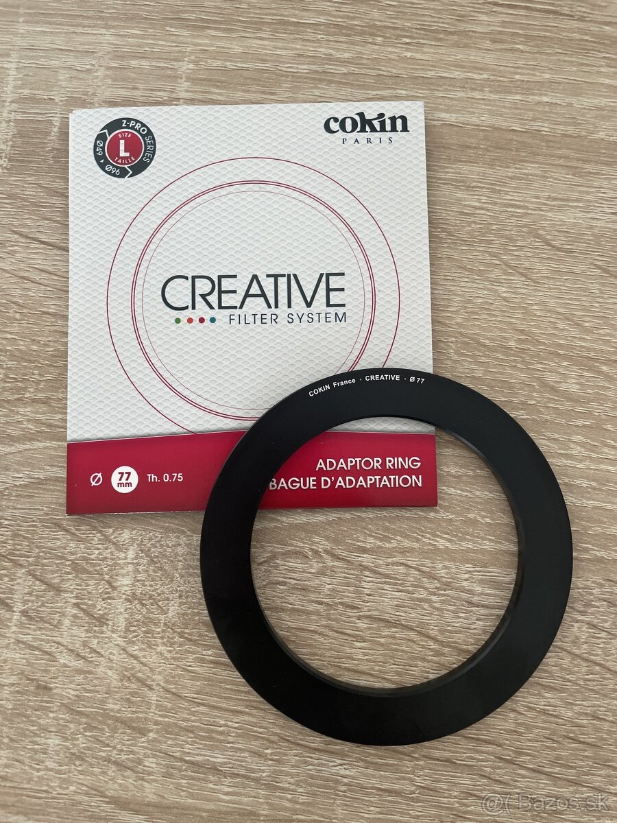 Cokin Z-Pro – redukčný krúžok 77mm / adaptér na filtre