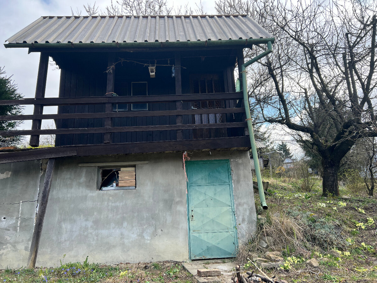 Záhrada + chatka, Trenčín - Chrásť