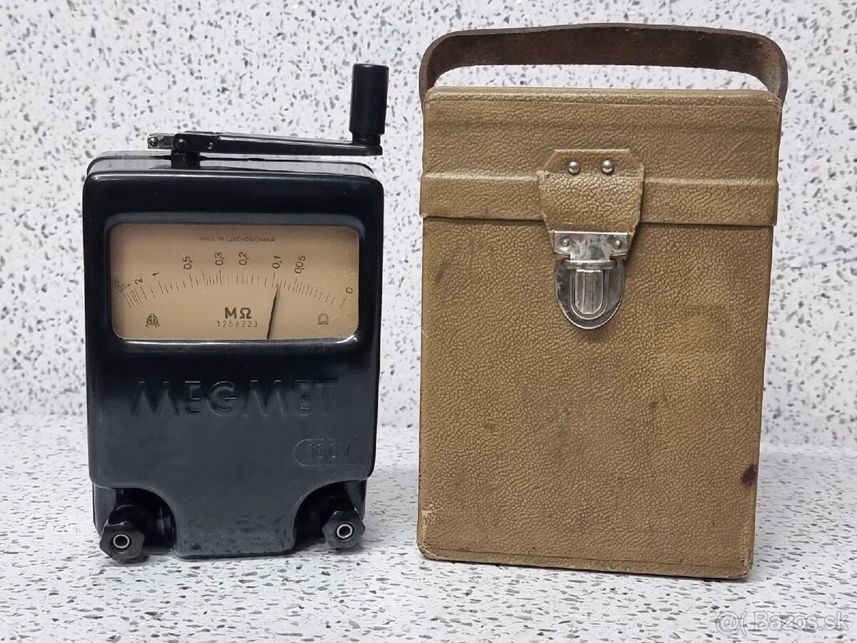 MEGMET 100V / MERACÍ PRISTROJ METRA BLANSKO