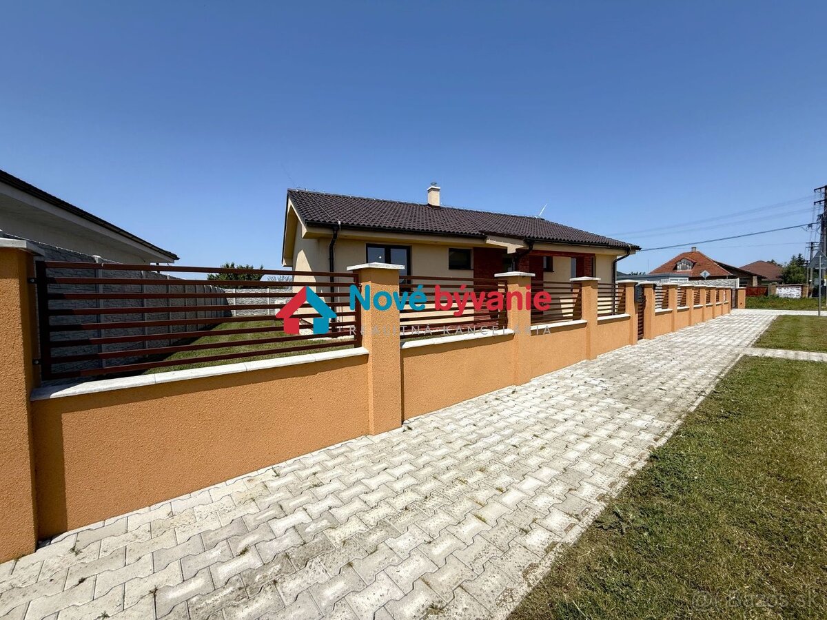 Predaj, slnečná 4-izbová novostavba RD-Dvory Nad Žitavou(N17