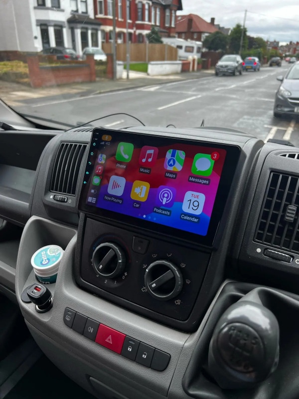 Autoradio android do Fiat Ducato