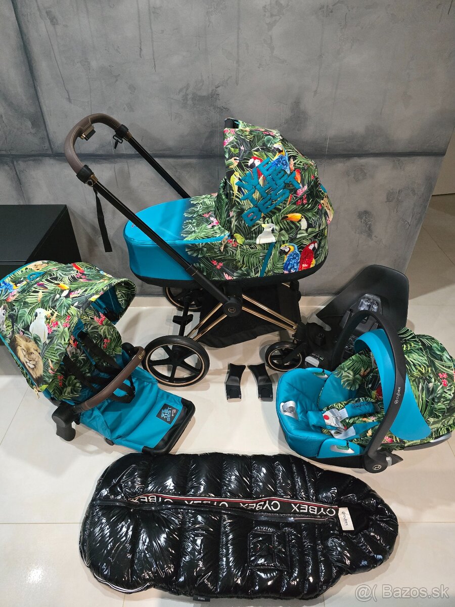Cybex Priam Dj Khaled rosegold trojkombinácia