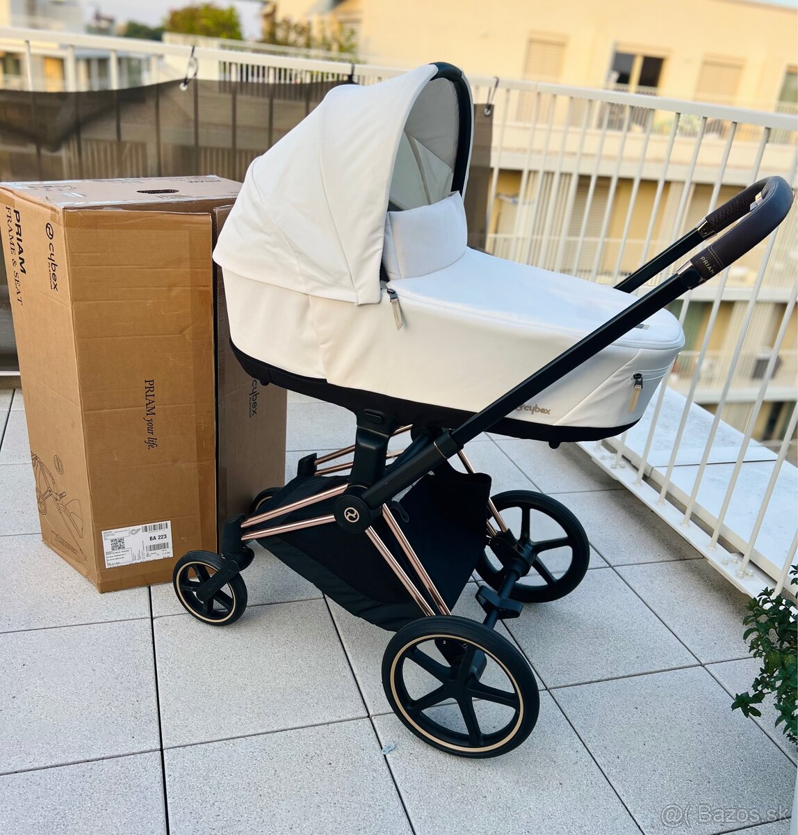 Cybex Priam 4.0 Hlboký kočík - Off White