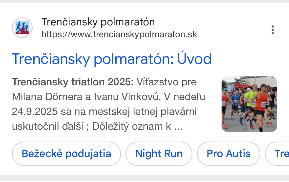 Trenčianský polmarathon 7.9.2025