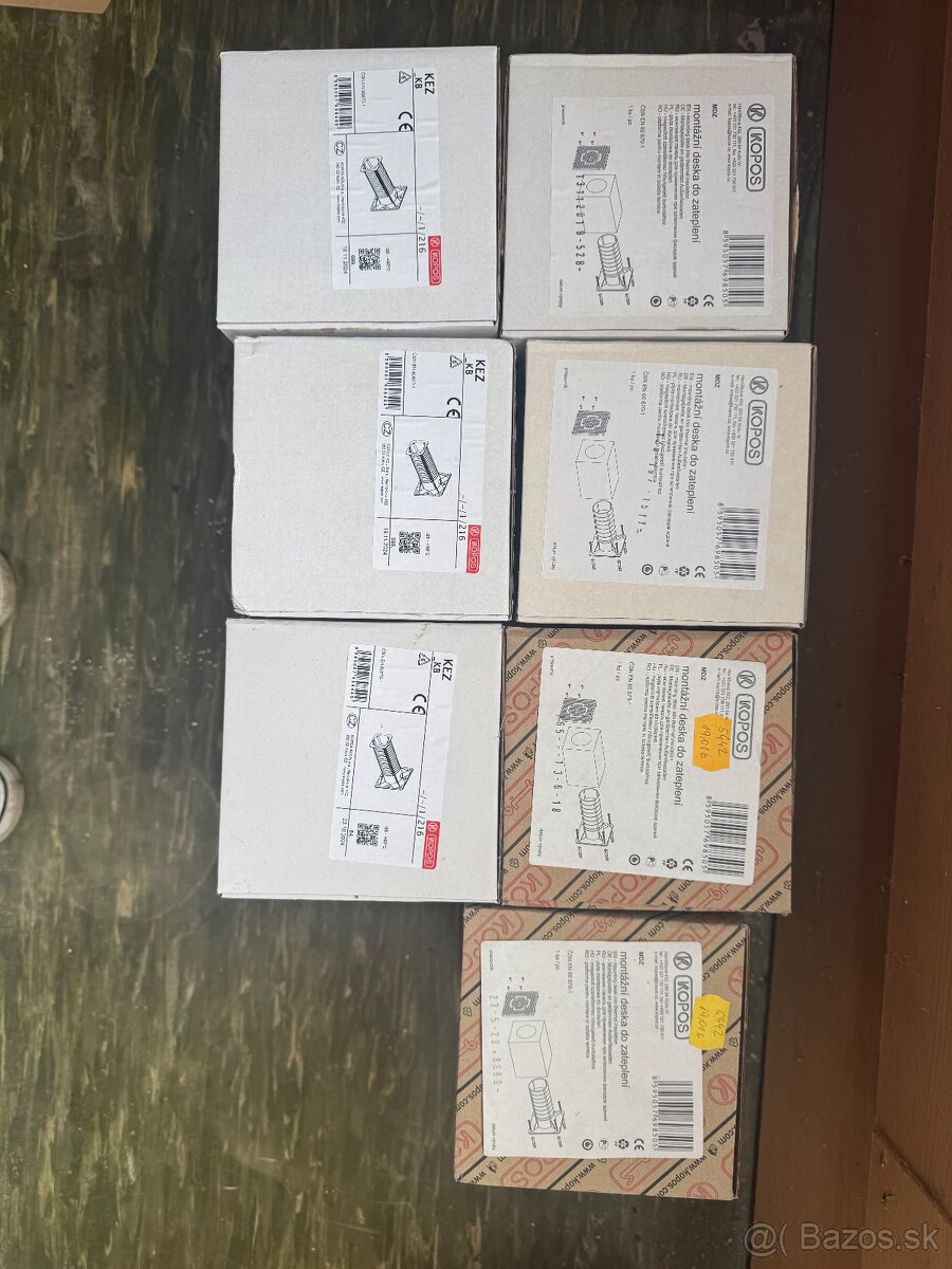 Kopos KEZ KB & MDZ inštalačná krabica do zateplenia