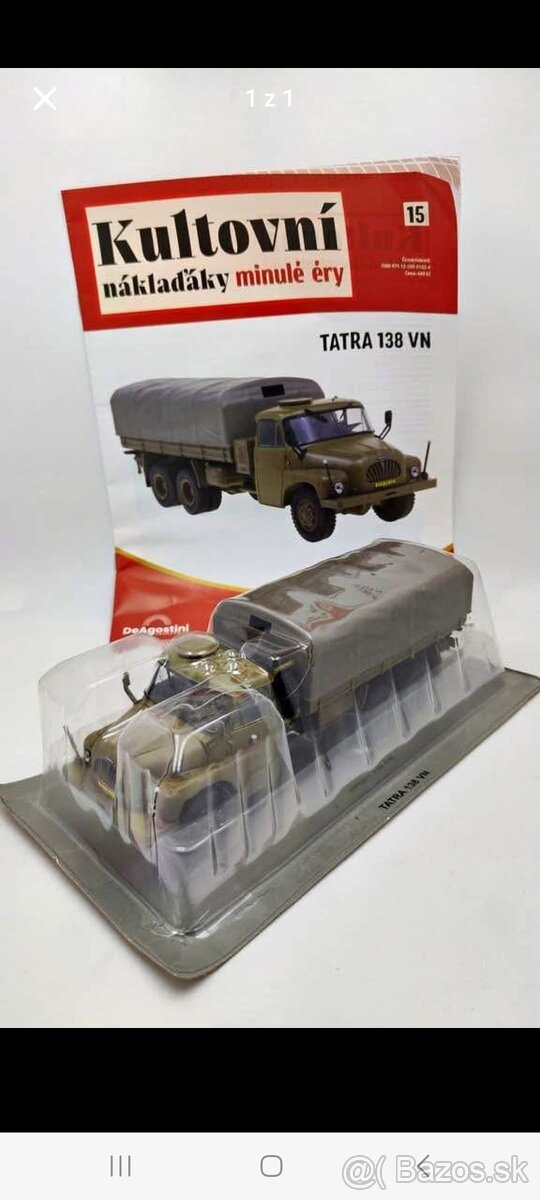 Predám TATRA 138 VN, dea, 1:43