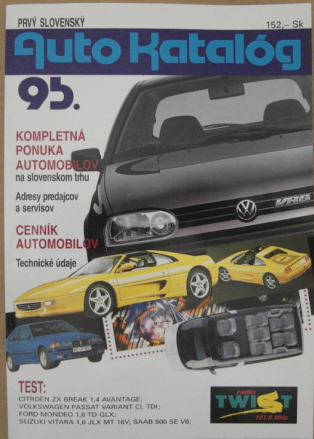 Predám Auto Katalóg 95