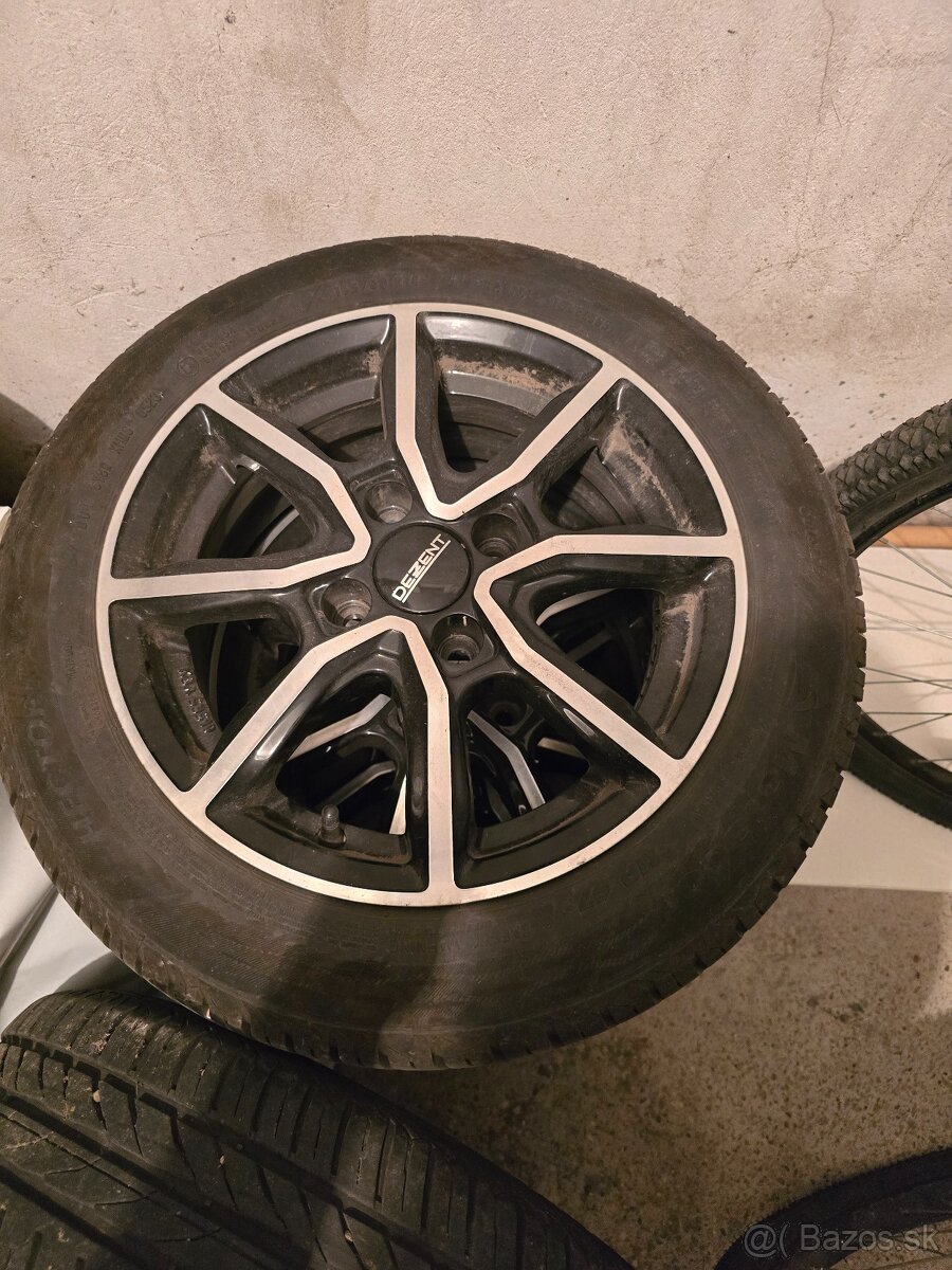 Disky s pneumatikami 4ks 165/60r14