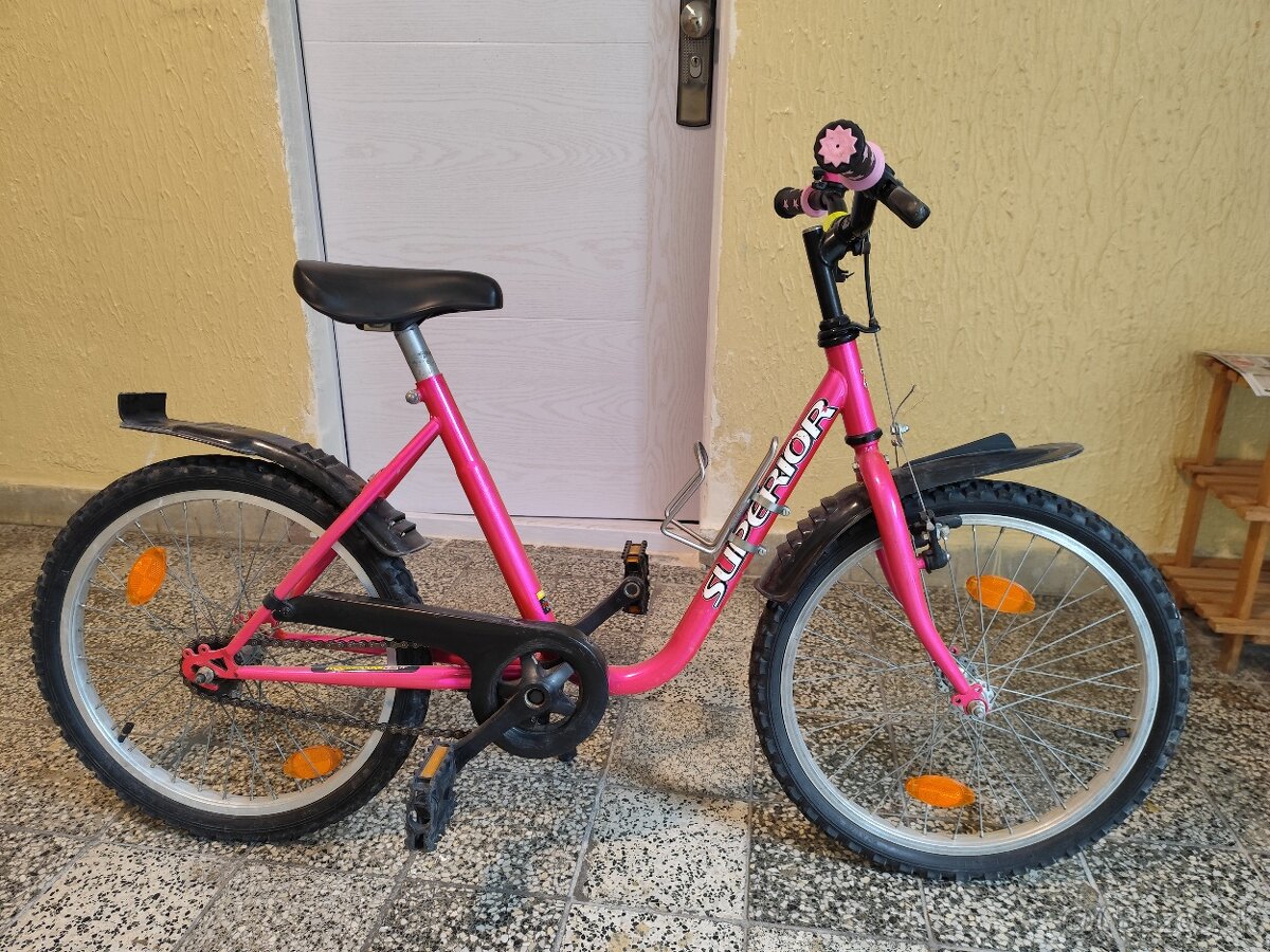 Dievčenský bicykel