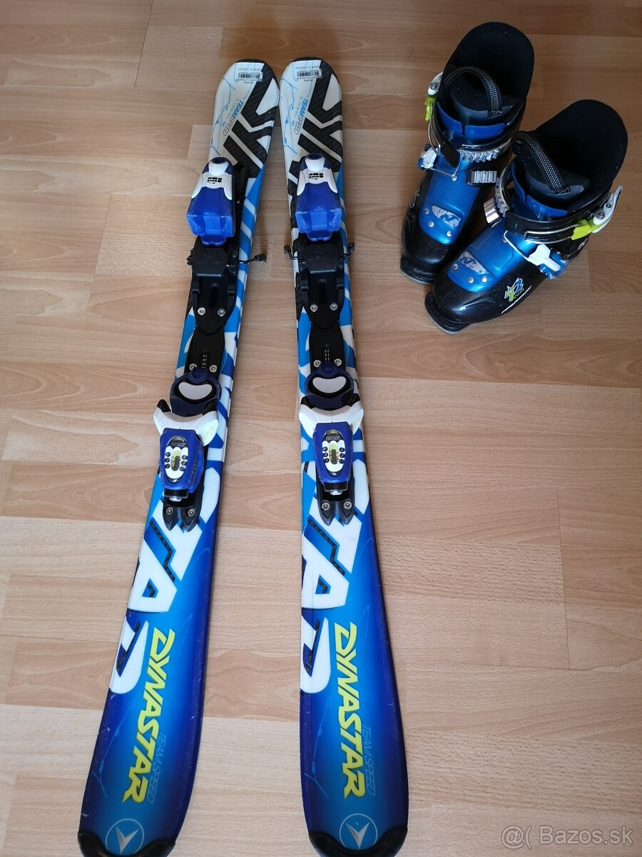 Detské lyže 100 cm a lyžiarky veľ. 28,5-30,5