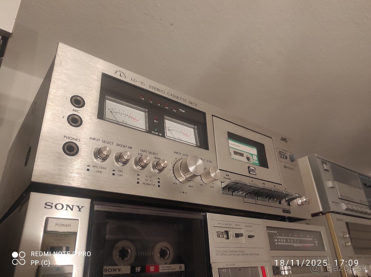 Cassette deck JVC... TOP