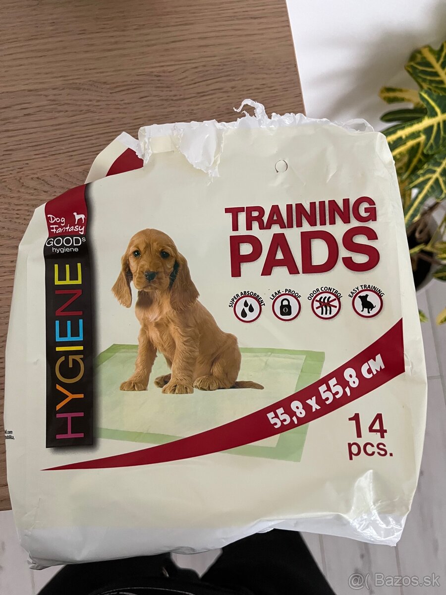 darujem podlozky pre psika