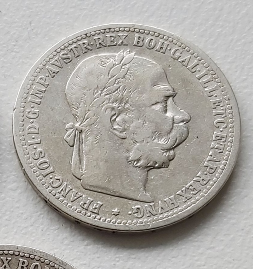 Minca 1 corona 1901  Rakúsko Uhorsko