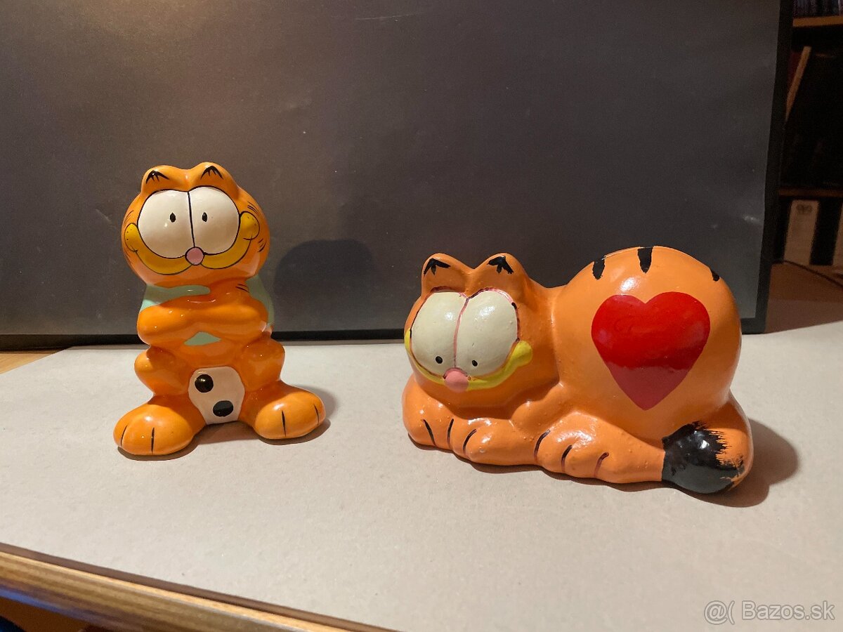 Retro pokladničky Garfield