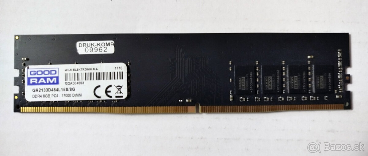 DDR4 8GB 2133MHz GoodRAM