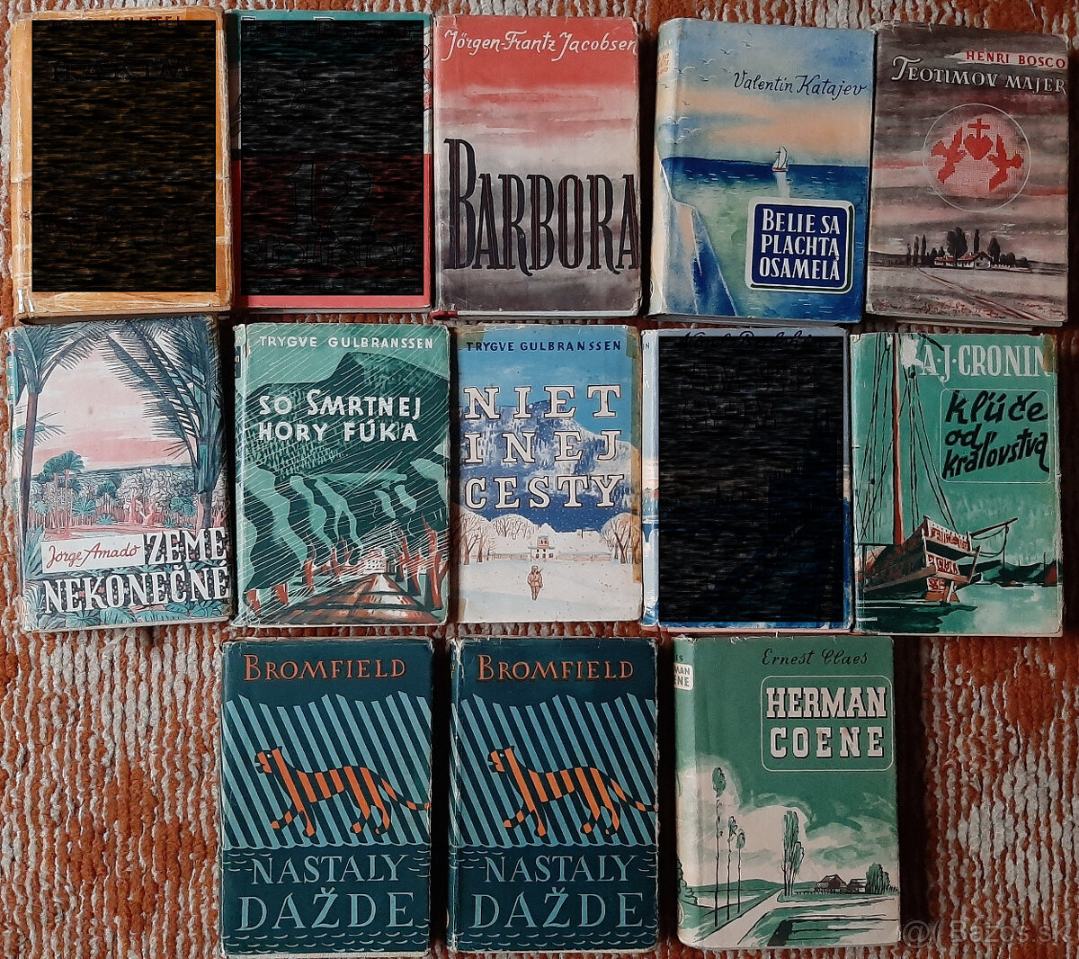 Predám knihy rôznych žánrov