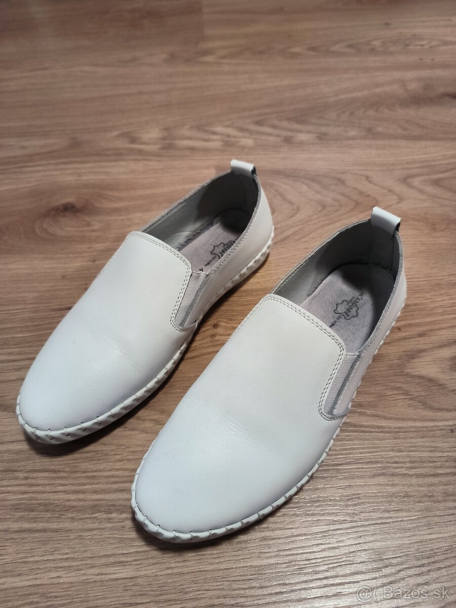 Dámske kožené topánky