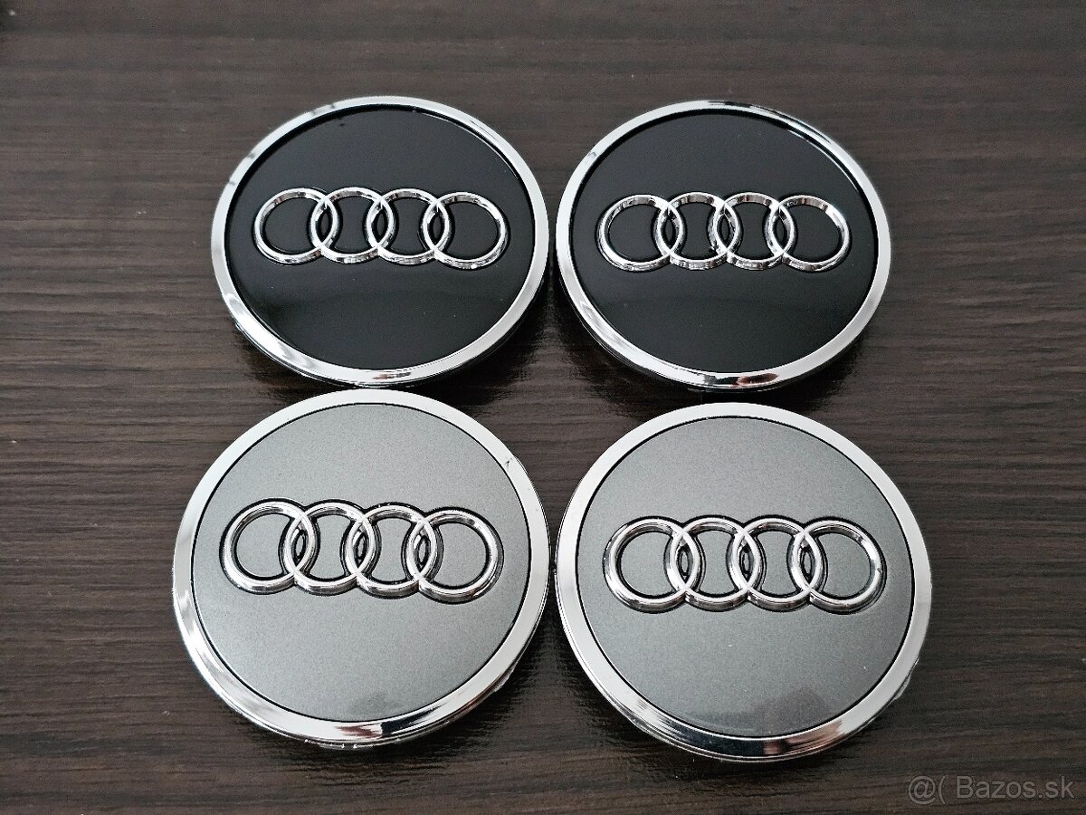 Audi stredové krytky 61mm
