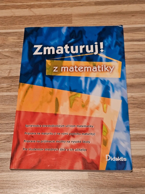 Kniha Zmaturuj z matematiky 1