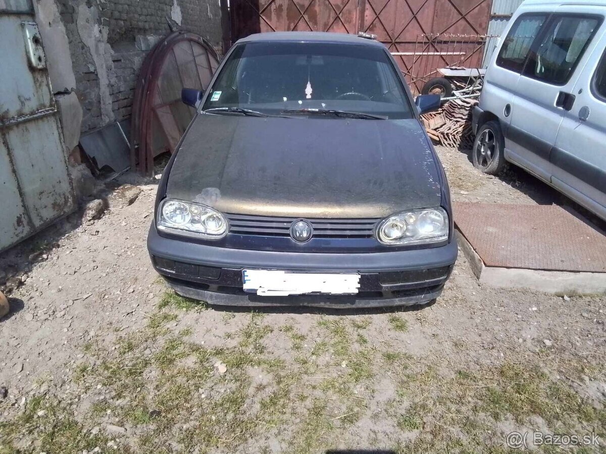VOLKSWAGEN GOLF CABRIO 1.8 PREDAM NA NAHRADNE DIELI V CELKU