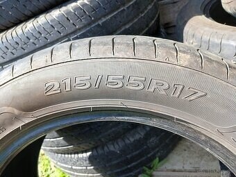 predam 4kusi letné pneumatiky 215/55r17