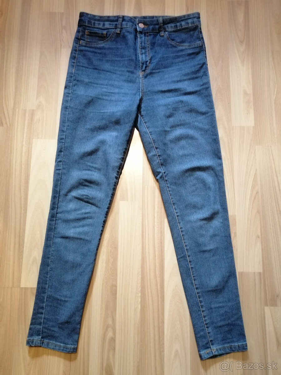 Džínsy jegging dámske