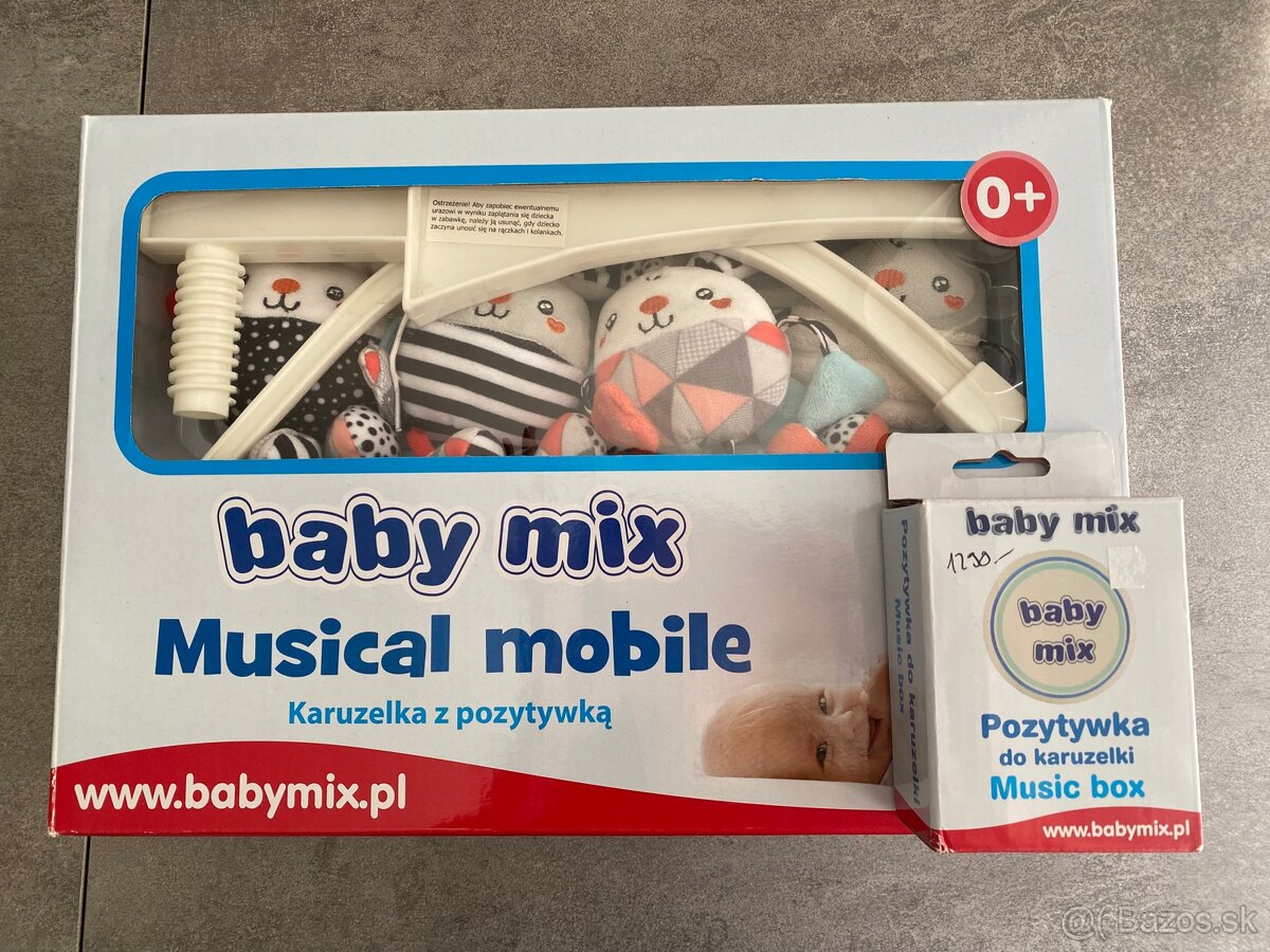 Kolotoč baby mix plus nahradny strojček