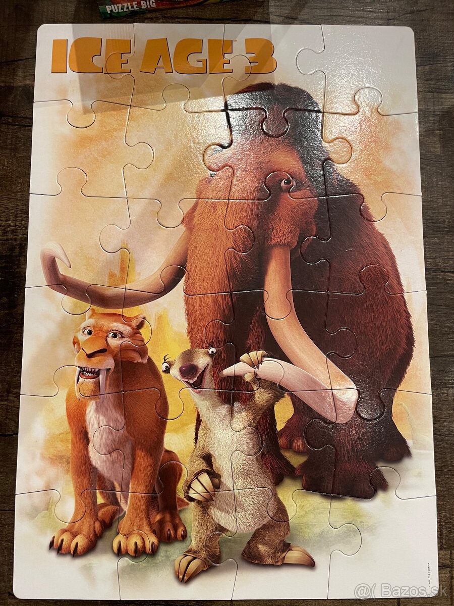 Puzzle Ľadová doba 3 (Ice Age 3) – 24 dielikov | Efko