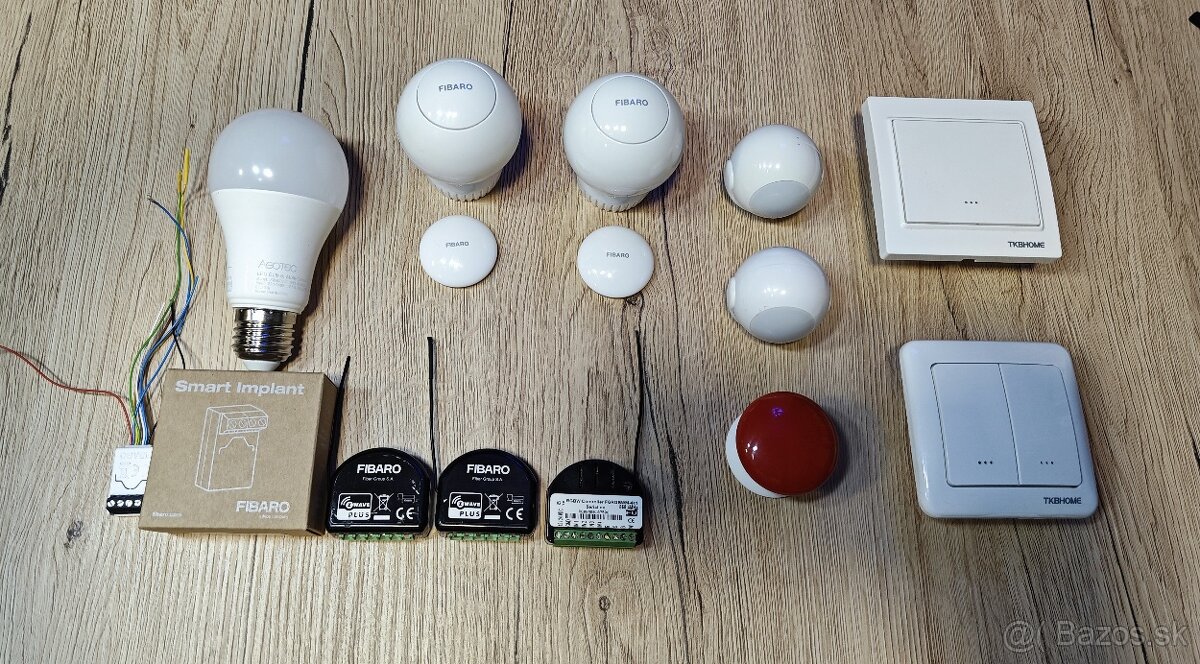 Komponenty Fibaro smart home