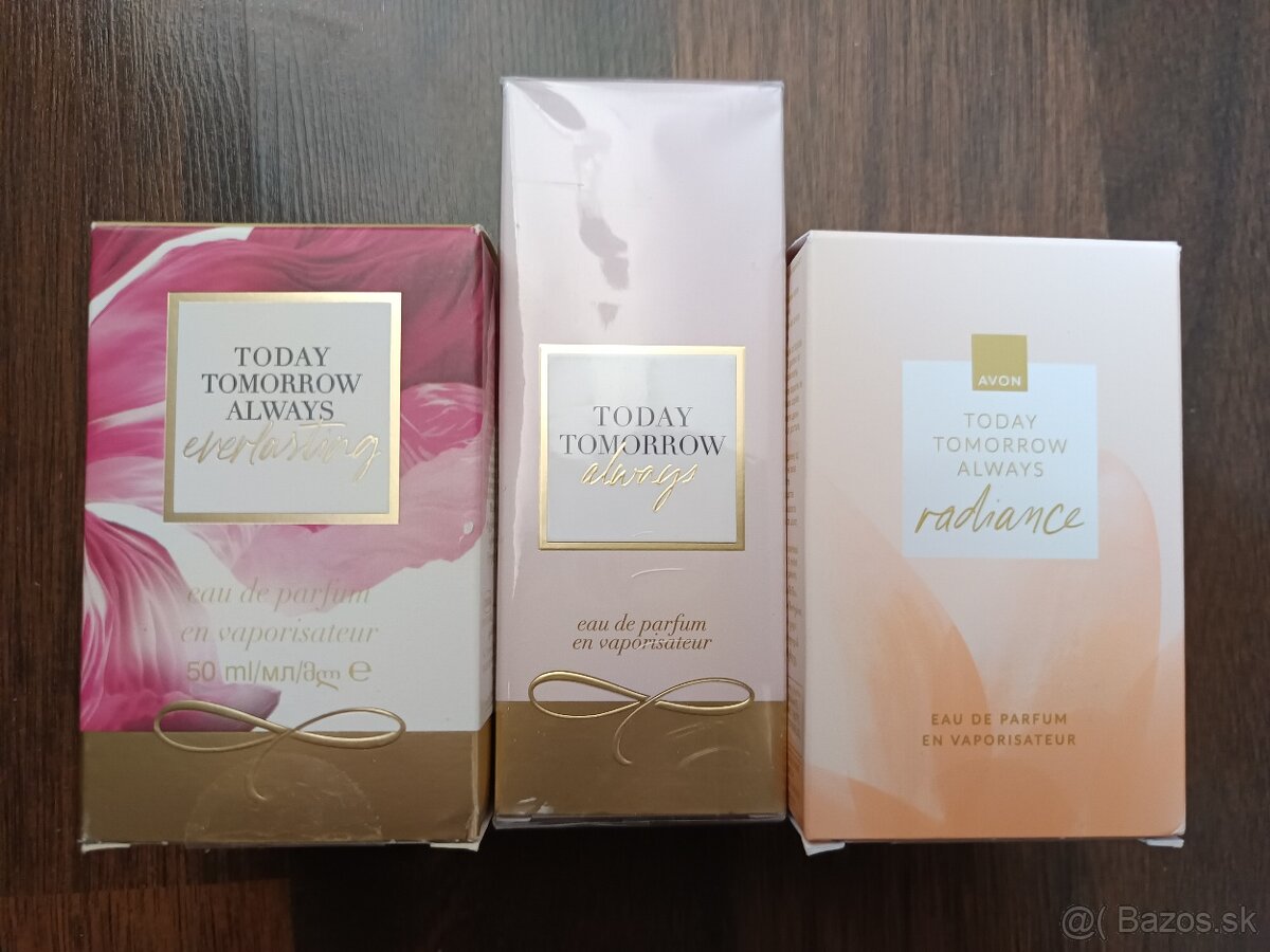 3x parfem TodayTommorow Avon