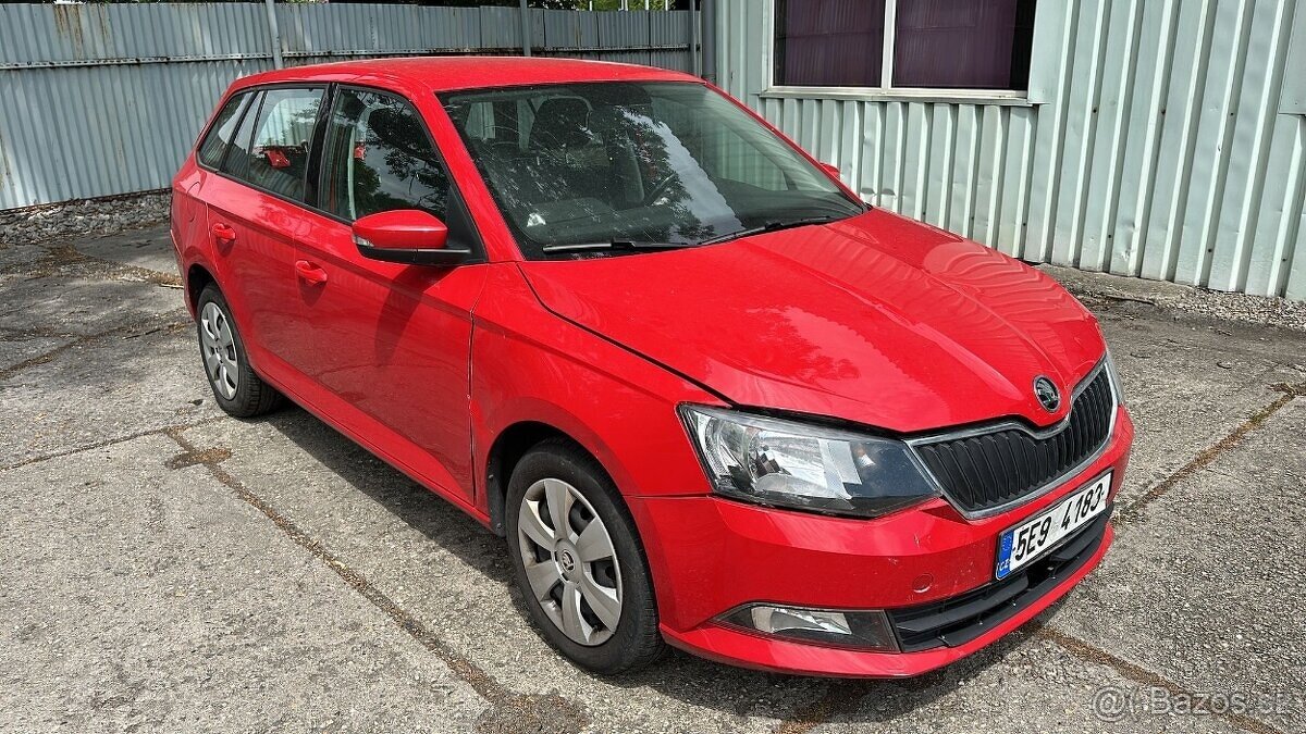 ŠKODA FABIA 1,2 TSI 81KW, ROK 2017, NAJ 144TKM,KLIMA,DOHODA