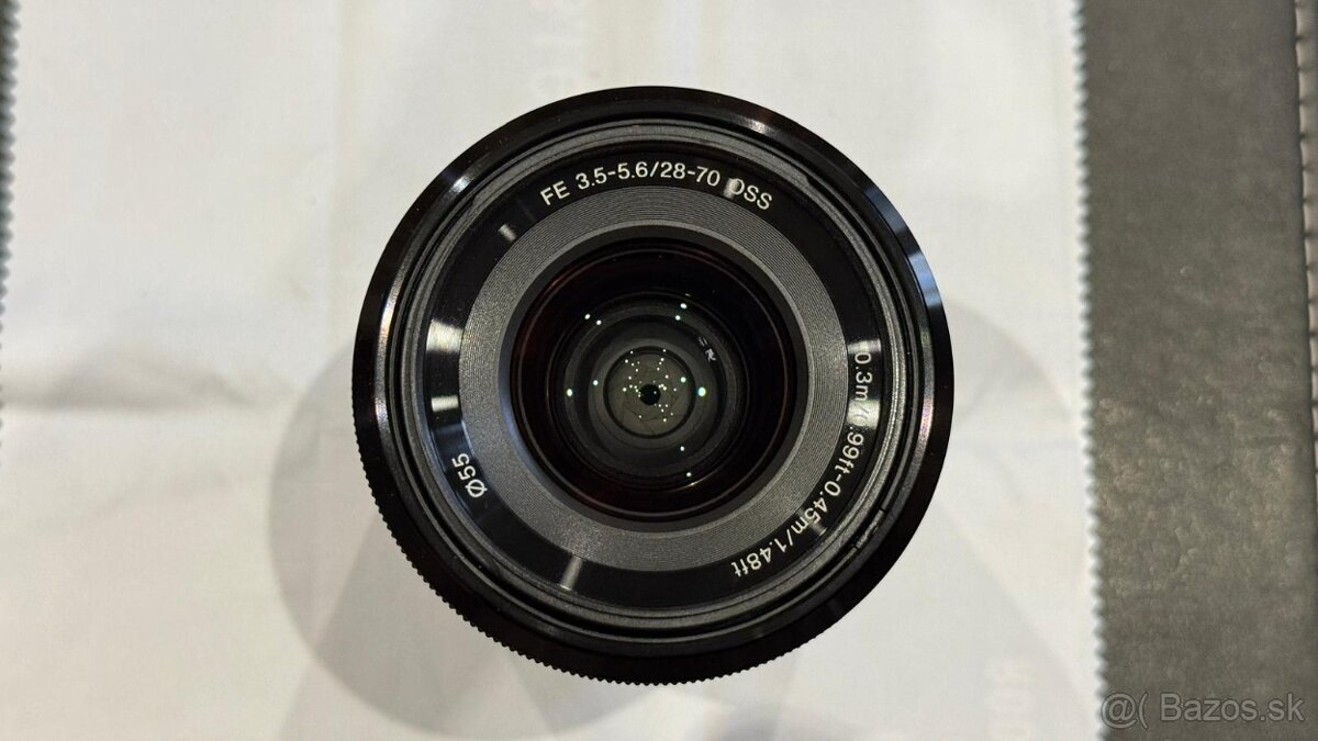 SONY FE 28-70mm f/3,5-5,6 OSS určený pre FF a APS-C