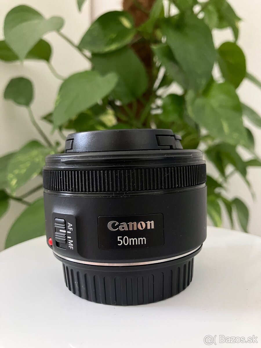 Objektív Canon EF 50 mm f/1.8 STM čierny