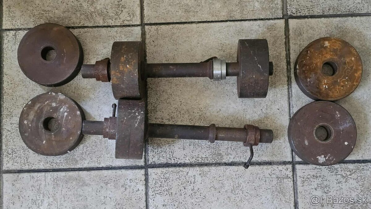 Predám "fitness smeti" (činky+závažie)