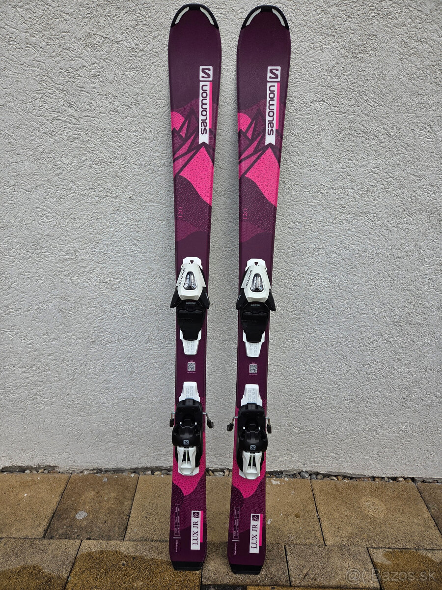 predám lyže Salomon LUX JR 120cm