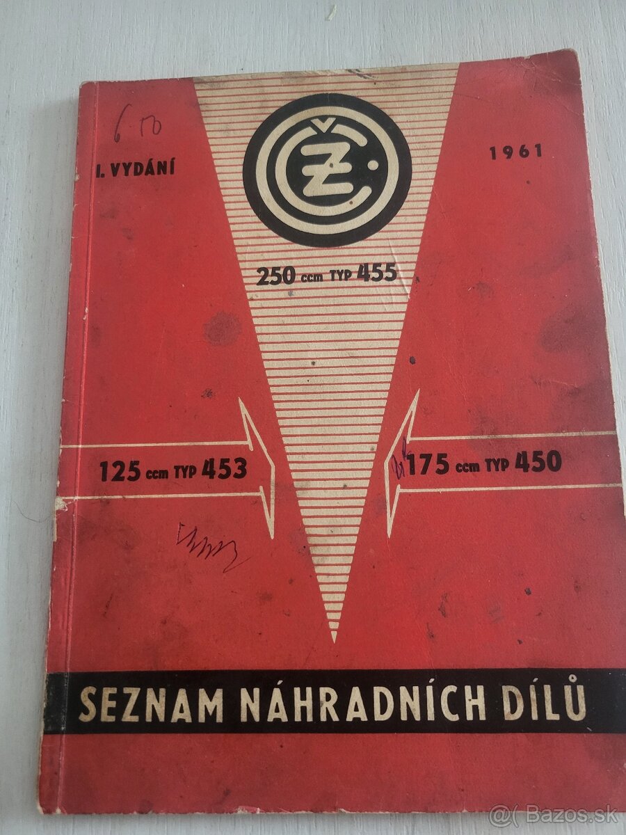 Sezam náhradních  dílů pro motocykl čz