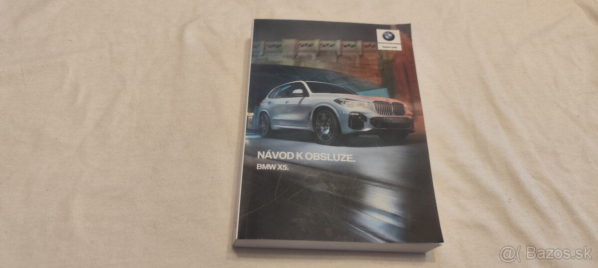 BMW řady X5 (F95) - český návod k obsluze od r.v. 2019
