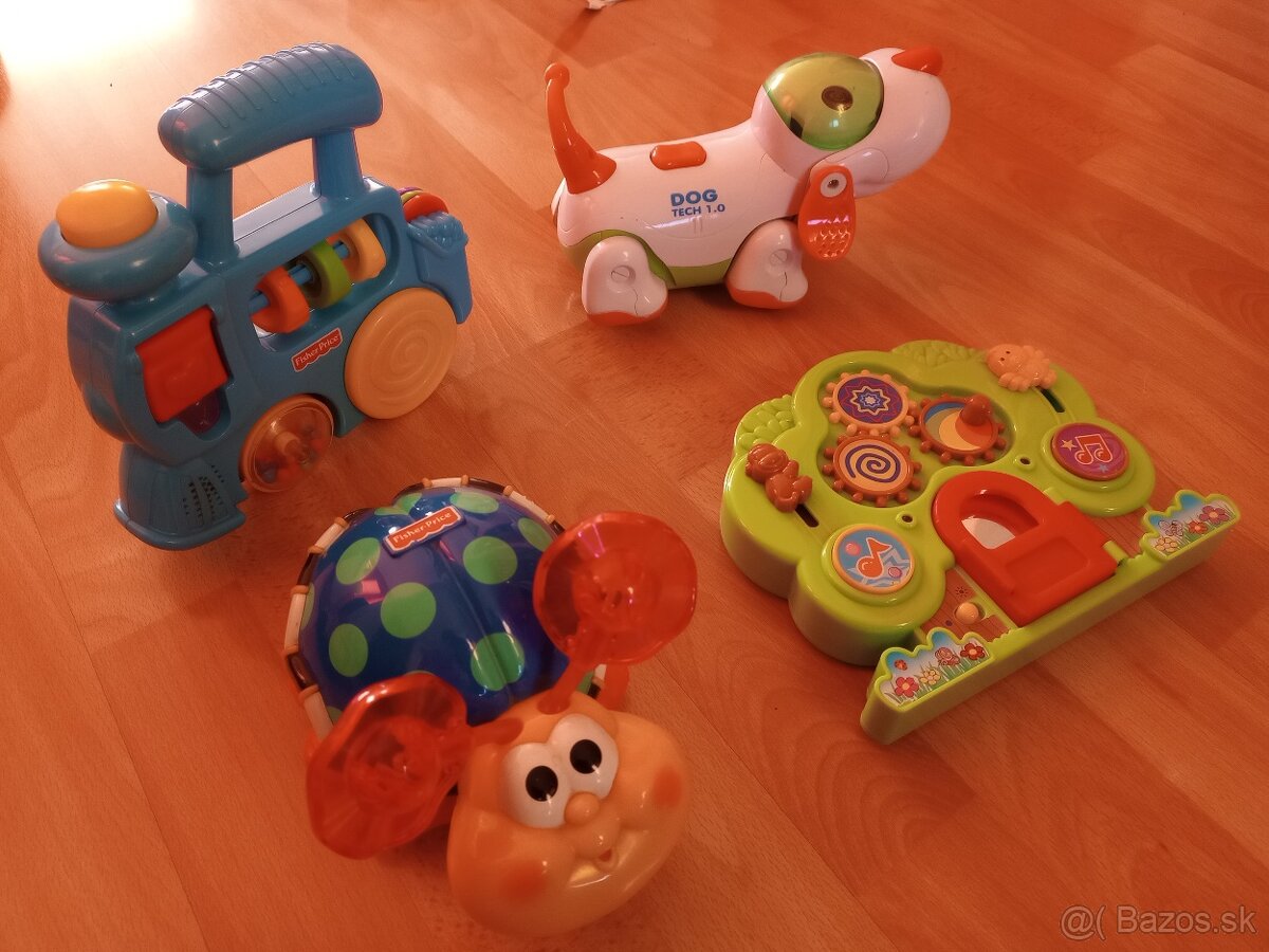 Rozne hracky na baterky