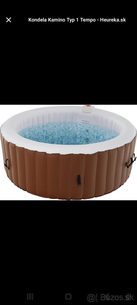 Predám nafukovaciu vírivku kamino