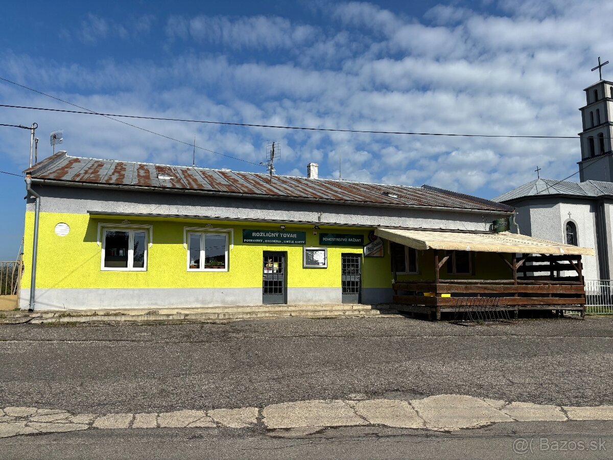 NA PREDAJ – Polyfunkčný podnikateľský objekt