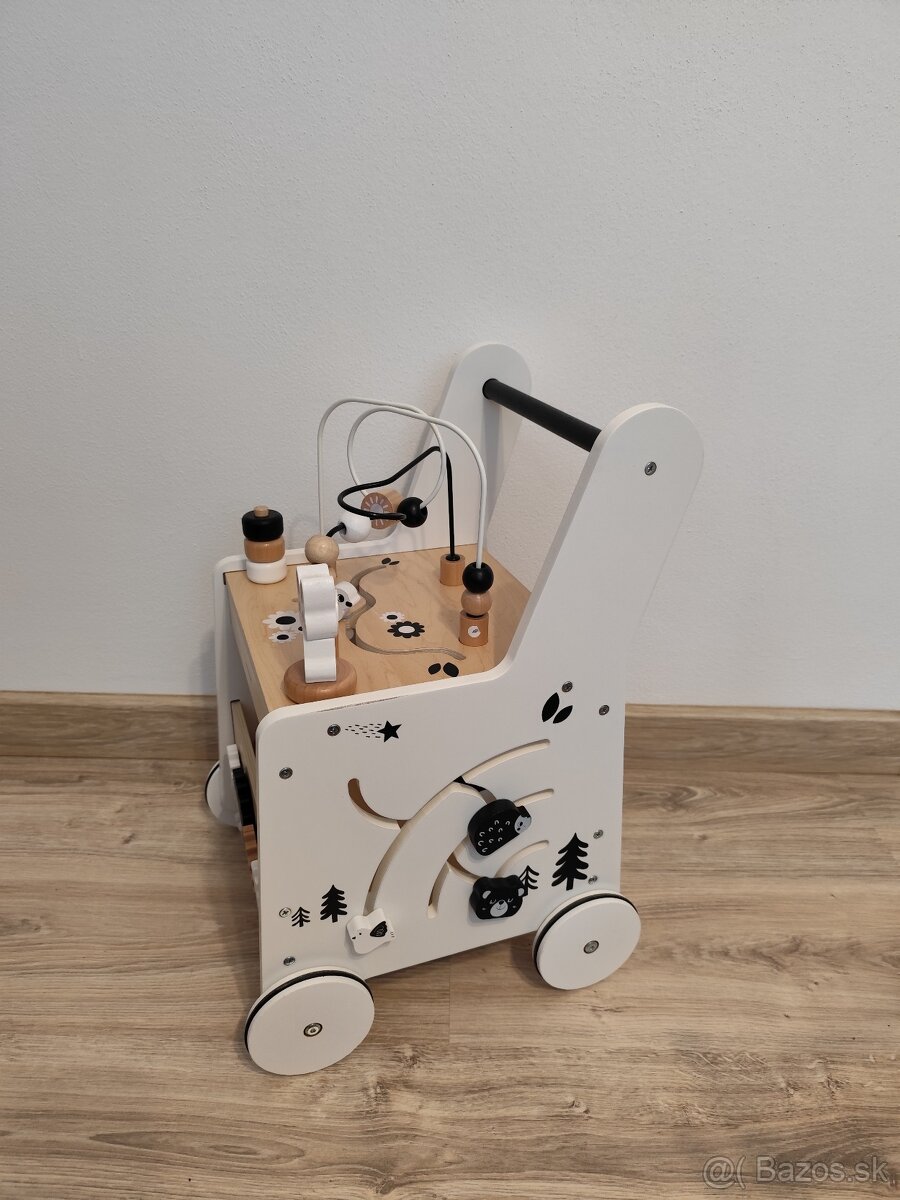 Drevené chodítko 6 v 1