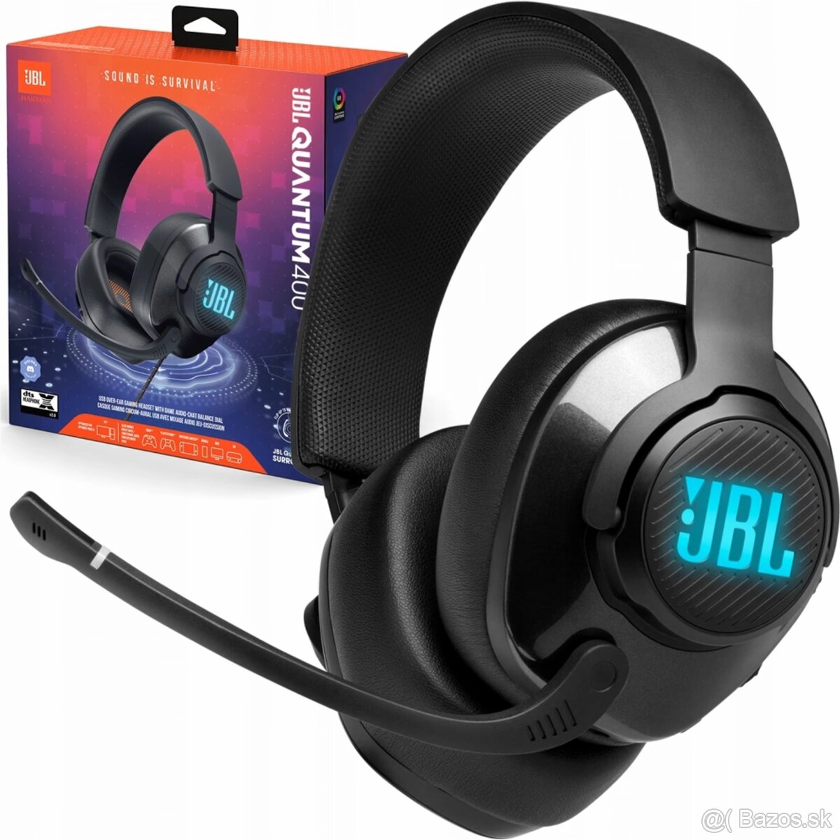 JBL Quantum 400 herné slúchadlá