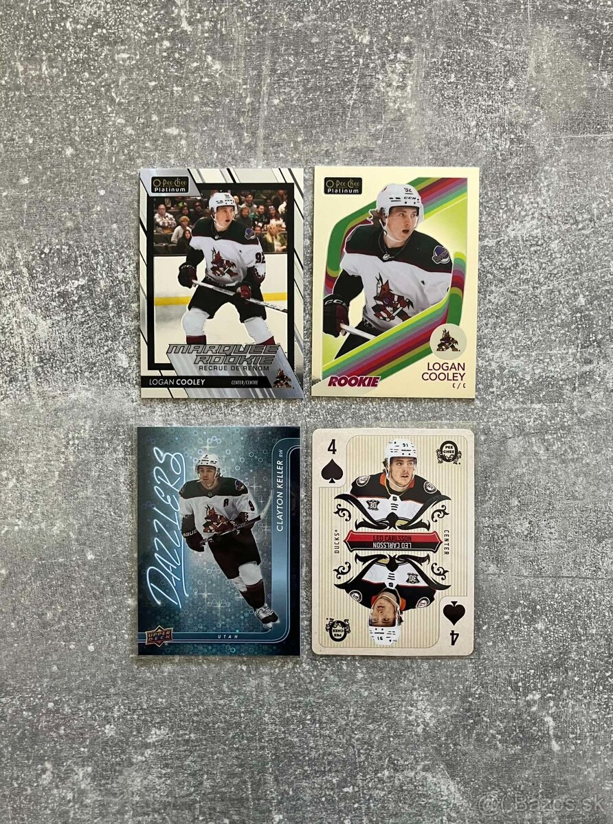 Hokejové kartičky mix NHL 6