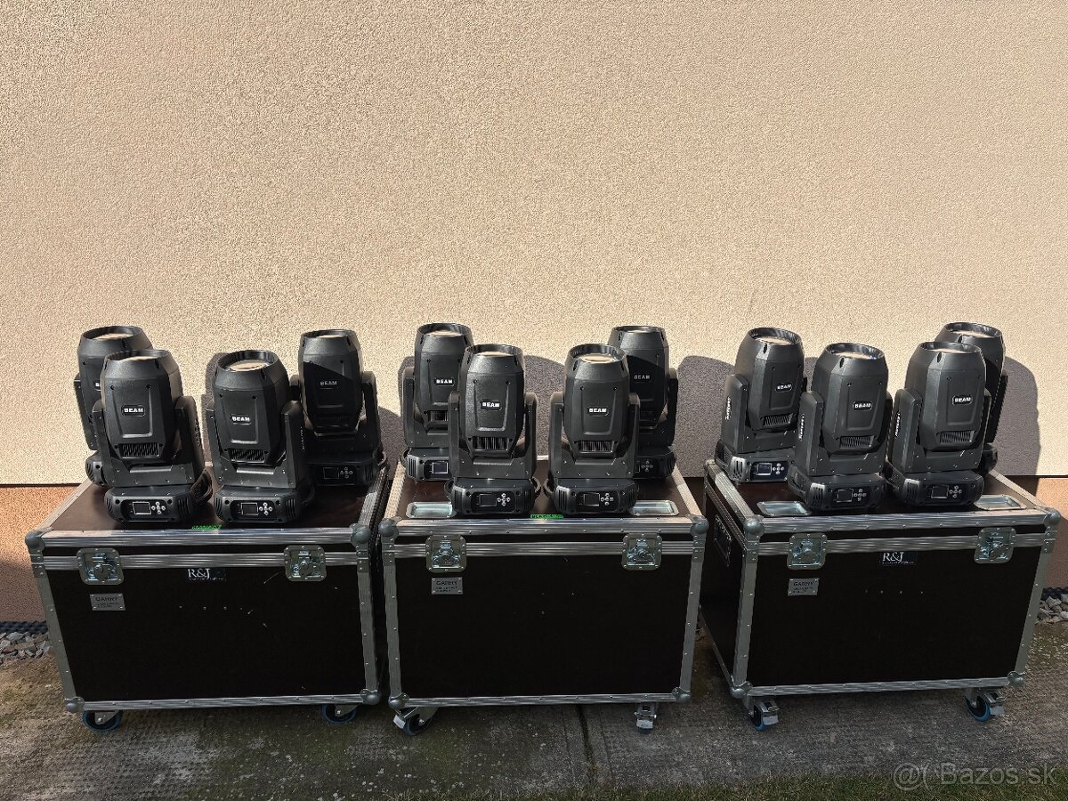 Predám 12ks 200w LED Beam BSW