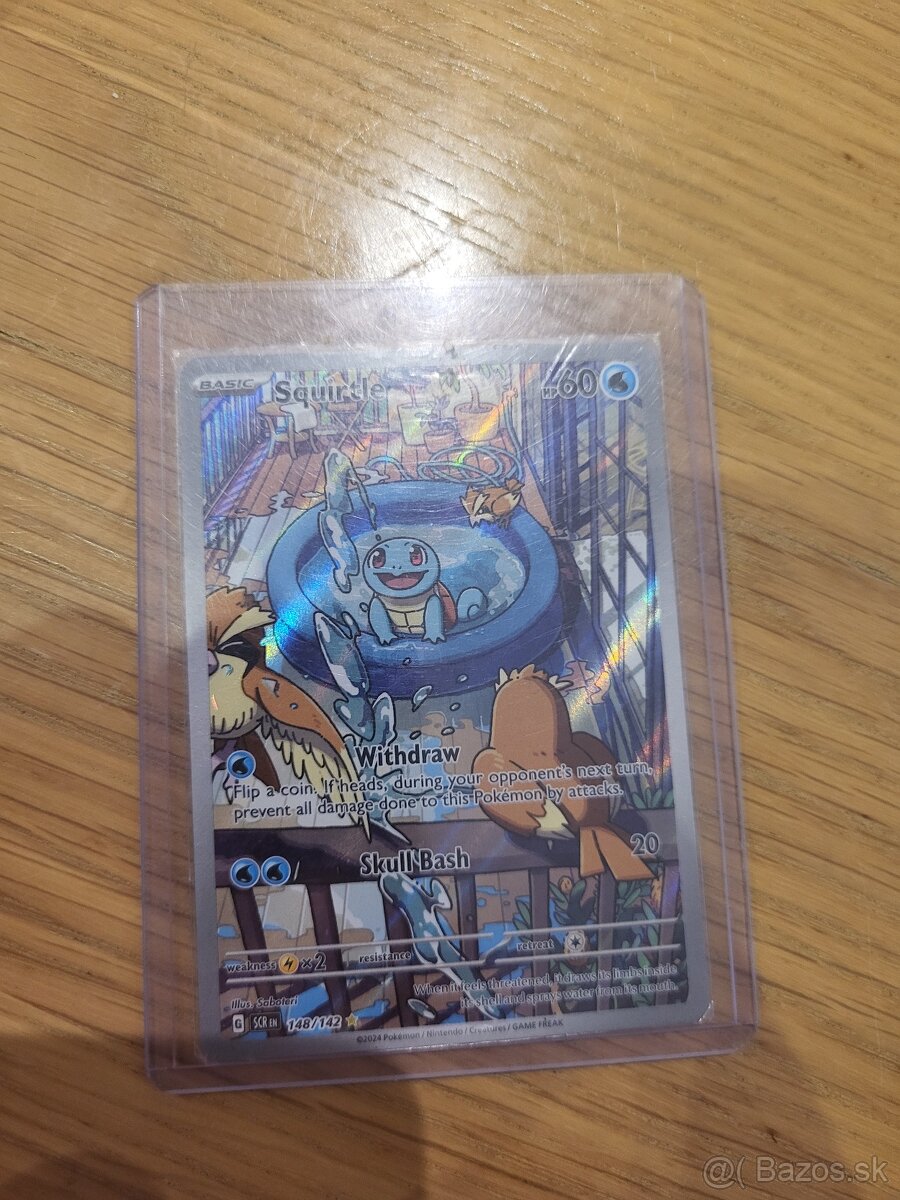Squirtle POKEMON Karta